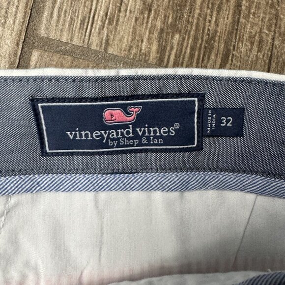 Vineyard Vines Mens Seersucker Shorts Size 32 NEW Party Breaker Patchwork Check - Picture 4 of 6